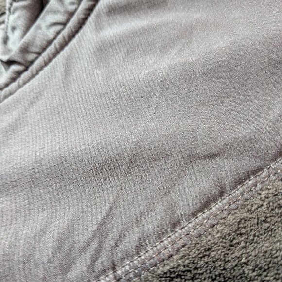 Danskin Now Women's Fleece Jacket, XL 16/18, Black Soot, Zip Front, Long Sleeve - Picture 15 of 16